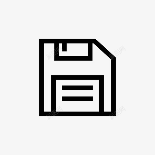 保存软盘办公室图标svg_新图网 https://ixintu.com 保存 办公室 文件办公室 软盘