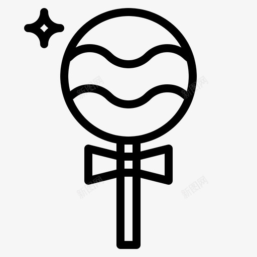 棒棒糖游乐园糖果图标svg_新图网 https://ixintu.com 棒棒糖 游乐园 游乐园图标 糖果