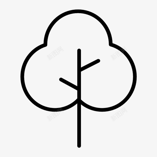树木植物学生态学图标svg_新图网 https://ixintu.com 果树 树木 植物学 生态学 自然