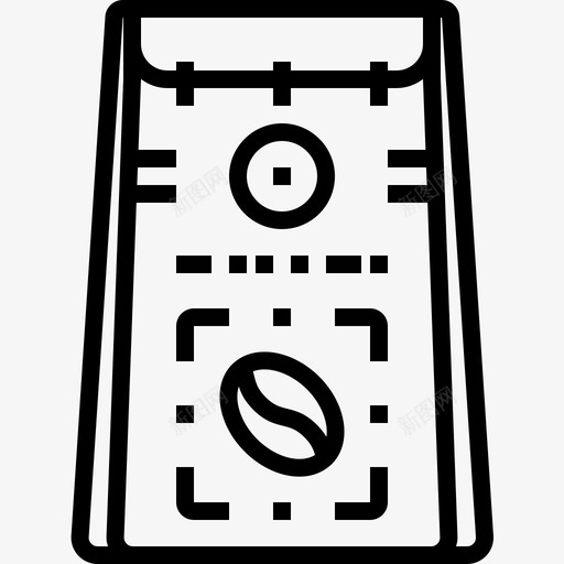咖啡豆阿拉比卡混合图标svg_新图网 https://ixintu.com 咖啡元素 咖啡豆 混合 罗布斯塔 阿拉比卡