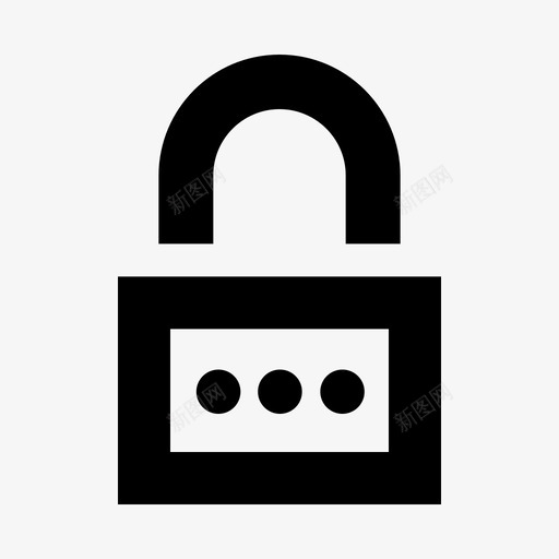 iconmonstr-password-9-iconsvg_新图网 https://ixintu.com iconmonstr-password-9-icon