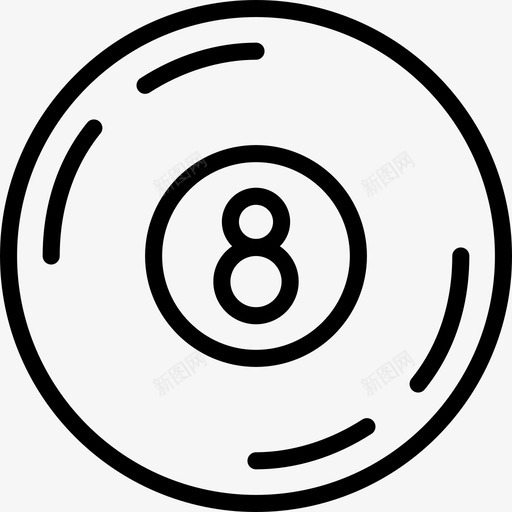 八个球运动健身图标svg_新图网 https://ixintu.com 健康 健身 八个球 美女体育第一卷大纲 运动