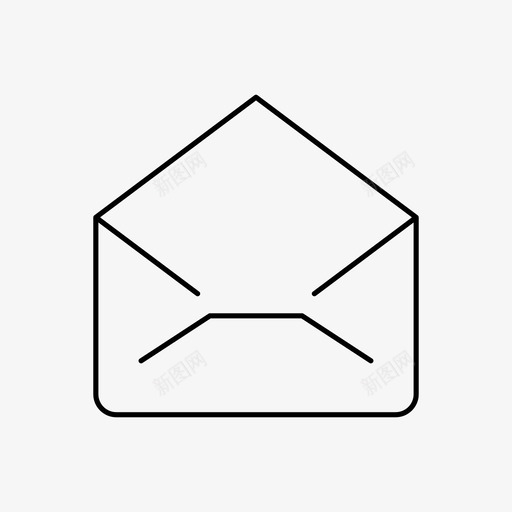 信封邮件公开信图标svg_新图网 https://ixintu.com 信封 公开信 写作和编辑 邮件 邮政