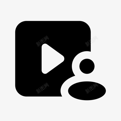 播放人数svg_新图网 https://ixintu.com 播放人数