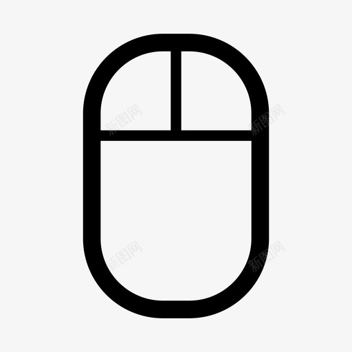 鼠标单击计算机图标svg_新图网 https://ixintu.com web辅助功能 单击 用户界面 计算机 输入 鼠标