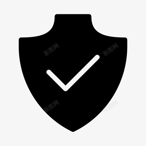 屏蔽检查营销图标svg_新图网 https://ixintu.com 勾选 安全 屏蔽 搜索引擎优化和营销字形图标 检查 营销