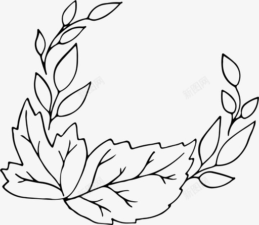 采购产品装饰品装饰元素图标svg_新图网 https://ixintu.com 植物装饰 花 花环 装饰 装饰品 设计元素 采购产品装饰品