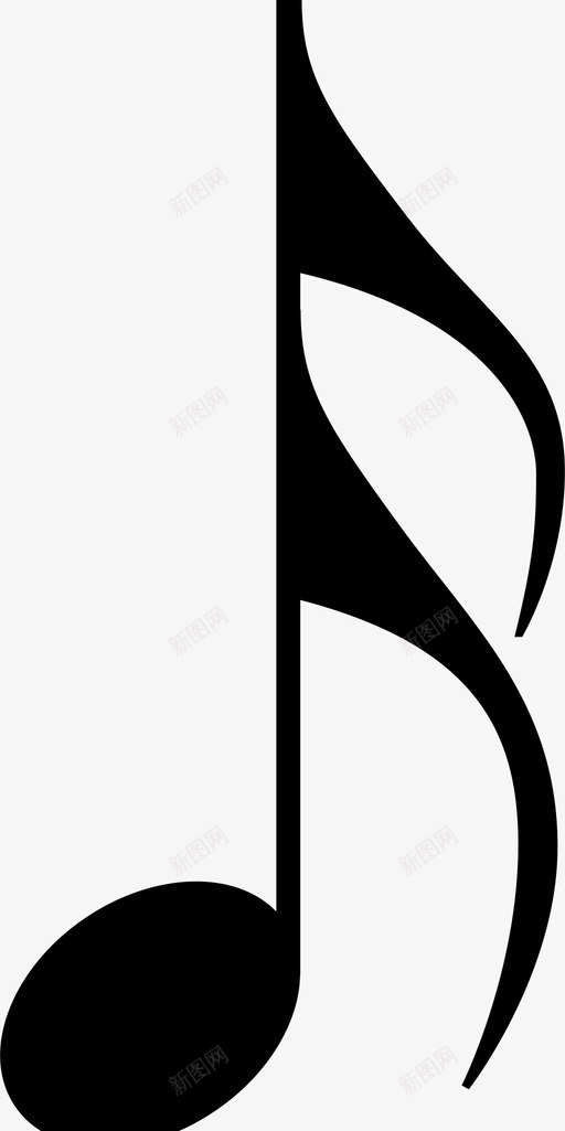 分号古典音乐图标svg_新图网 https://ixintu.com 分号 古典 符号 音乐 音符
