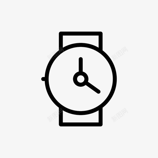 腕表时钟技术图标svg_新图网 https://ixintu.com 手表 技术 时钟 时间 腕表 项目计划线第一卷