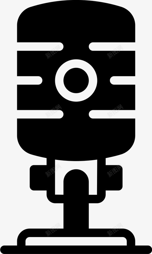 录音室麦克风音乐唱歌图标svg_新图网 https://ixintu.com 唱歌 声音 录音室麦克风 歌曲 美女音乐vol1solid 音乐