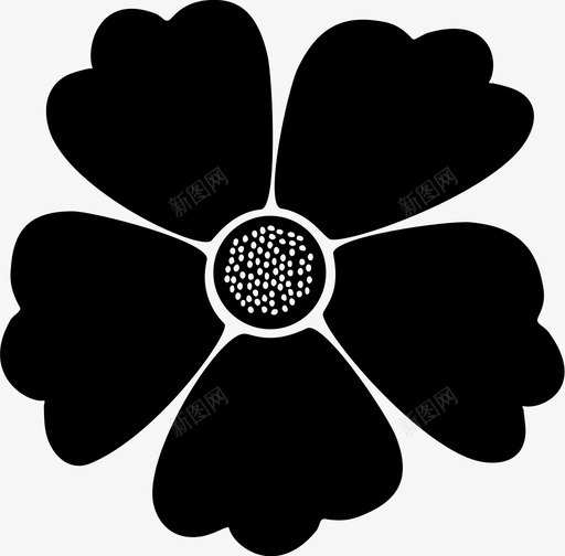 花香花园图标svg_新图网 https://ixintu.com 红色 花 花园 花园花 香
