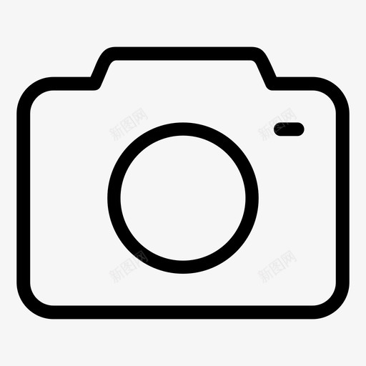 编辑个人资料页面上传头像iconsvg_新图网 https://ixintu.com 编辑个人资料页面上传头像icon 相机