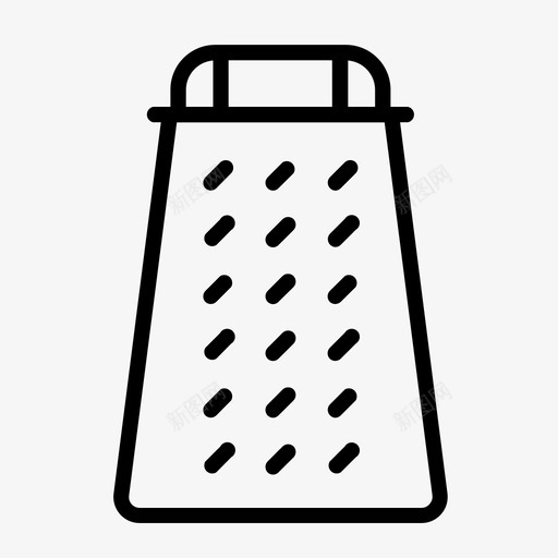 采购产品磨碎机奶酪食物和餐馆图标svg_新图网 https://ixintu.com 厨房用具 器具 奶酪 采购产品磨碎机 食物和烹饪 食物和餐馆