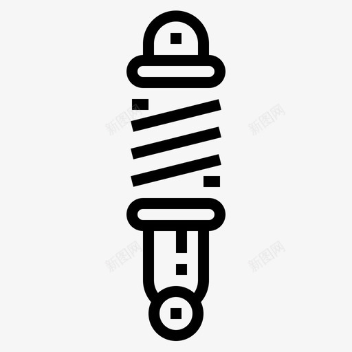减震器舒适性安全性图标svg_新图网 https://ixintu.com 减震器 安全性 智能汽车 汽车 舒适性