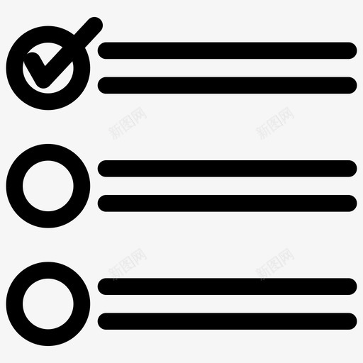 检查表投票调查图标svg_新图网 https://ixintu.com 客户支持概要 投票 检查表 调查