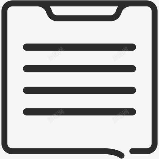 消费明细svg_新图网 https://ixintu.com 消费明细 填充 线性 扁平 精美 简约 单色 可爱 商务 圆润 方正