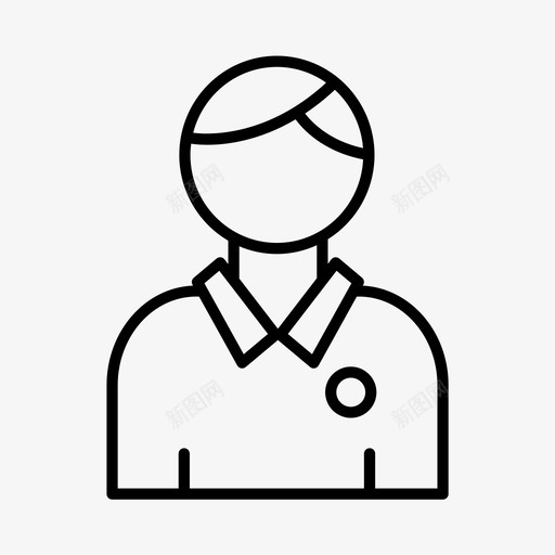 学生男孩教育图标svg_新图网 https://ixintu.com 人 学校 学生 教育 男孩