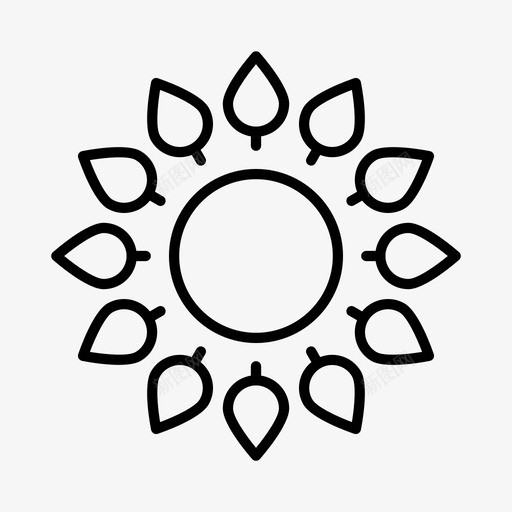 绿色能源环境可再生能源图标svg_新图网 https://ixintu.com 可再生能源 可持续发展 可持续科学 环境 生态 绿色能源