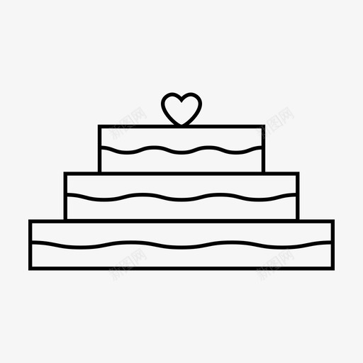 蛋糕亲爱的爱情图标svg_新图网 https://ixintu.com 亲爱的 婚宴 婚礼 浪漫 爱情 蛋糕