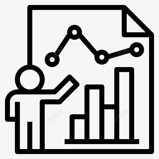介绍年度图表图标svg_新图网 https://ixintu.com 介绍 企业管理大纲 图表 年度 报告 摘要