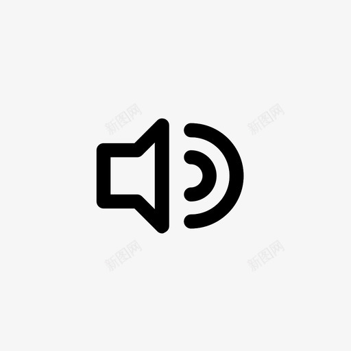 声音媒体音乐图标svg_新图网 https://ixintu.com 声音 媒体 媒体播放器 播放器 歌曲 音乐