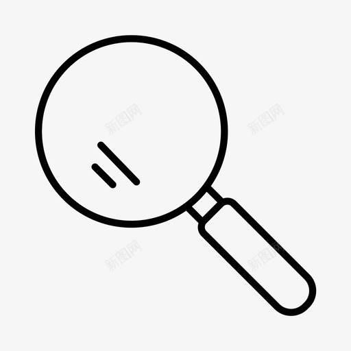 放大镜犯罪实验室犯罪现场调查员图标svg_新图网 https://ixintu.com 刑事司法 放大镜 法医学 犯罪实验室 犯罪现场调查员