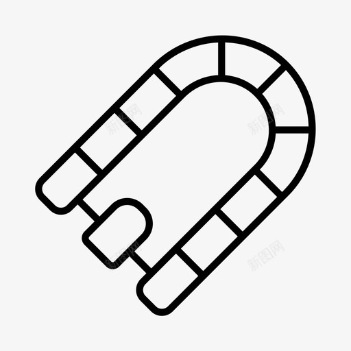充气船海滩木筏图标svg_新图网 https://ixintu.com 假期 充气船 暑假 木筏 海滩