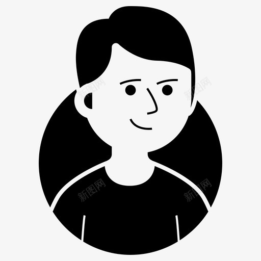 阿凡达男孩快乐表情微笑图标svg_新图网 https://ixintu.com 也许人就是吸血鬼 微笑 表情 阿凡达男孩快乐