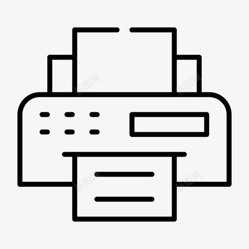 打印机复印件机器图标svg_新图网 https://ixintu.com 复印件 打印机 技术间隙薄 机器 纸张