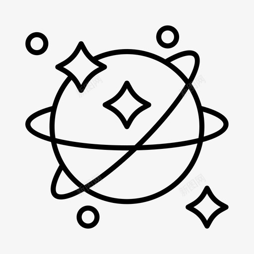 太空天文学美国宇航局图标svg_新图网 https://ixintu.com 天文学 太空 太阳系 宇宙 美国宇航局 行星