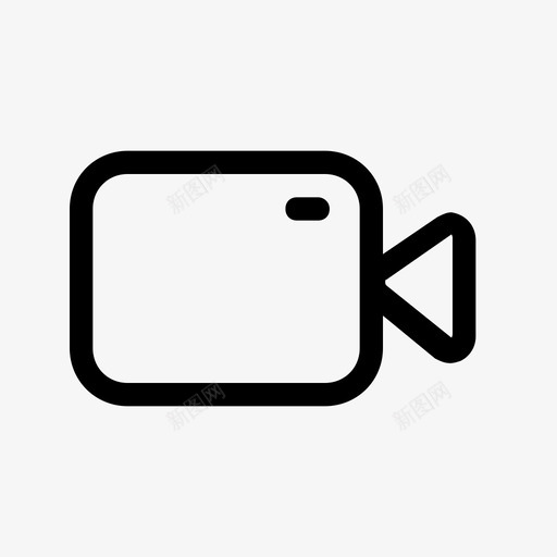 录制拍摄移动应用程序图标svg_新图网 https://ixintu.com 录制 拍摄 移动应用程序