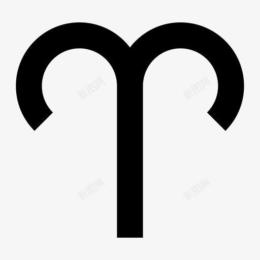 白羊座占星术星座图标svg_新图网 https://ixintu.com 公羊 占星术 星座 白羊座 赫密蒂卡占星术 黄道十二宫
