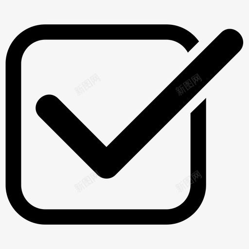 勾选同意核对表图标svg_新图网 https://ixintu.com 勾选 同意 核对表 正确