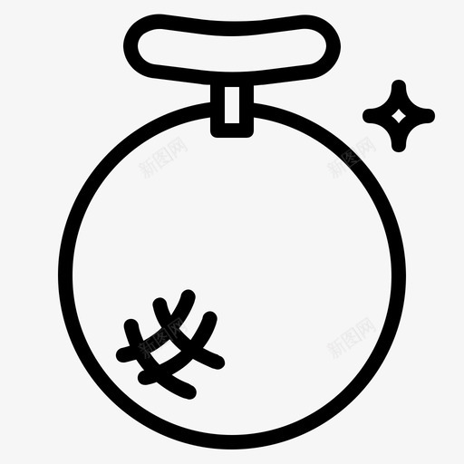 甜瓜食物水果图标svg_新图网 https://ixintu.com 水果 甜瓜 食物