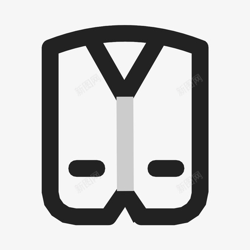 背心衣服连衣裙图标svg_新图网 https://ixintu.com 时装 背心 衣服 连衣裙