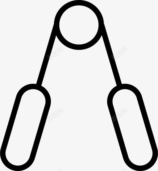握力锻炼健康图标svg_新图网 https://ixintu.com 健康 健身运动 力量 握力 运动 锻炼
