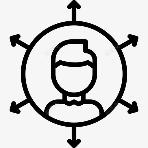 软技能商务沟通图标svg_新图网 https://ixintu.com 办公室 商务 沟通 软技能