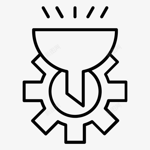 工具筛选器设置图标svg_新图网 https://ixintu.com 工具 数据分析精简 筛选器 设置