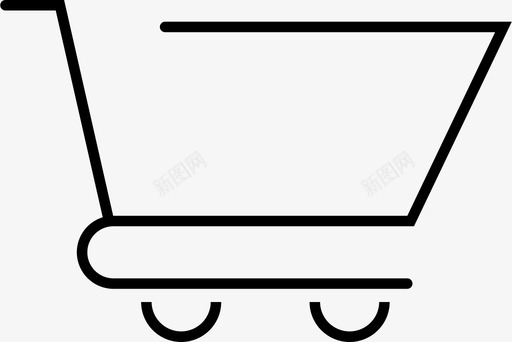 购物车商业在线商店图标svg_新图网 https://ixintu.com 商业 商店 在线商店 用户界面 购物车 超市