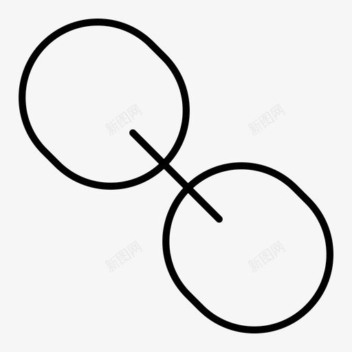 链接网站社交网络图标svg_新图网 https://ixintu.com 社交网络 网站 链接
