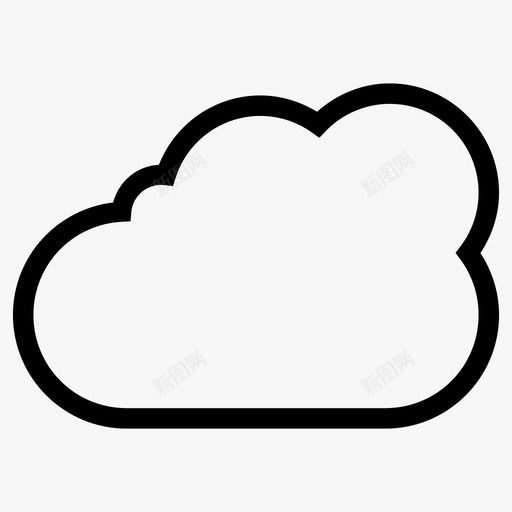 云文件上传图标svg_新图网 https://ixintu.com 上传 云 文件
