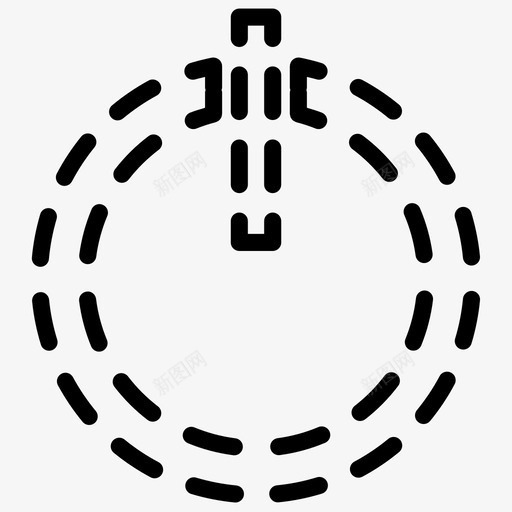 开机开关关机转向图标svg_新图网 https://ixintu.com 关机 开机开关 控制 转向