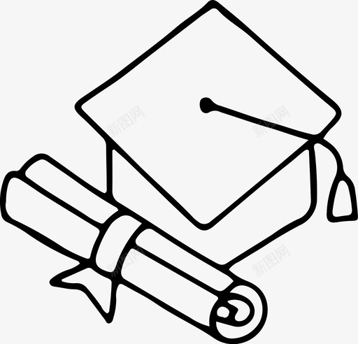 抵押贷款教育研究生图标svg_新图网 https://ixintu.com 学习 学校 抵押贷款 教育 毕业 研究生