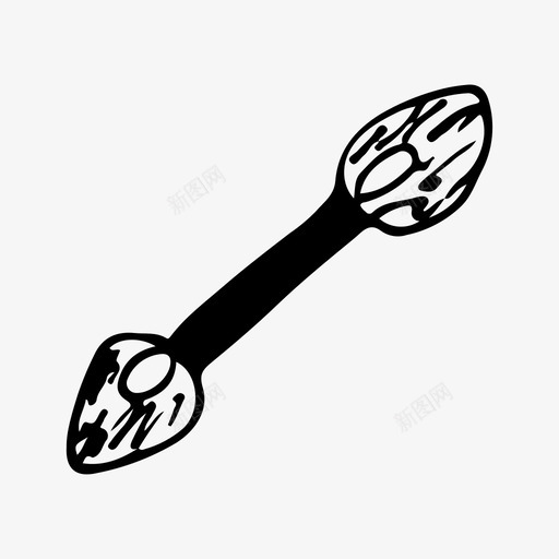 画笔眼影化妆图标svg_新图网 https://ixintu.com 化妆 容貌 画笔 眼影 素描图标