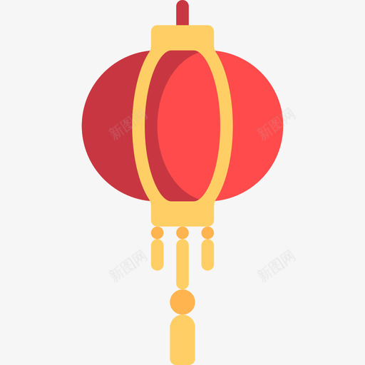 灯笼svg_新图网 https://ixintu.com 灯笼 扁平 精美 简约 多色