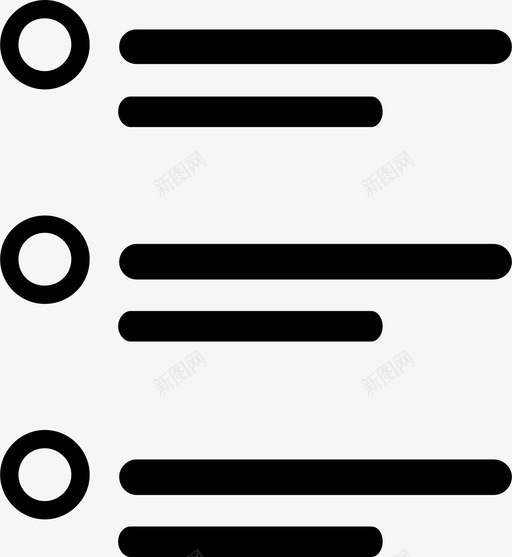 项目符号列表详细信息缩略图图标svg_新图网 https://ixintu.com 待办事项 缩略图 详细信息 项目符号列表