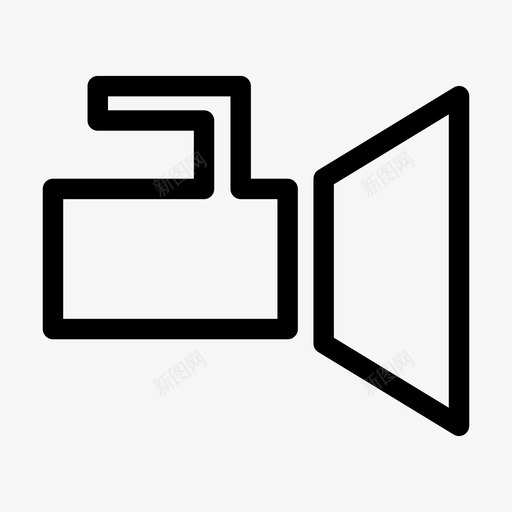 手电筒野营应急图标svg_新图网 https://ixintu.com 工具 应急 手电筒 救援 野营