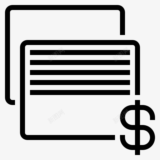 商务信函商务合同商务文件图标svg_新图网 https://ixintu.com 商务信函 商务合同 商务文件