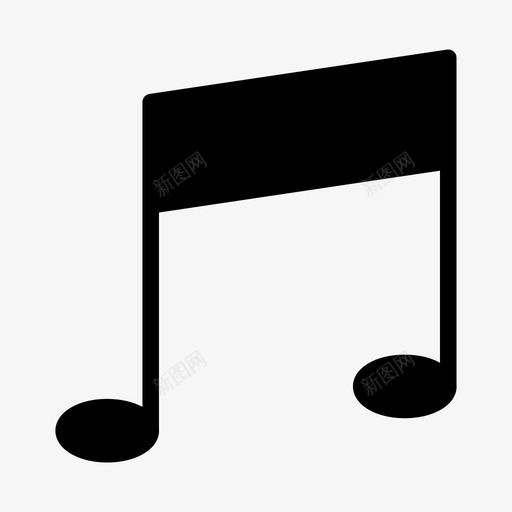 音乐营销旋律图标svg_新图网 https://ixintu.com 乙烯基 搜索引擎优化和营销字形图标 旋律 歌曲 营销 音乐