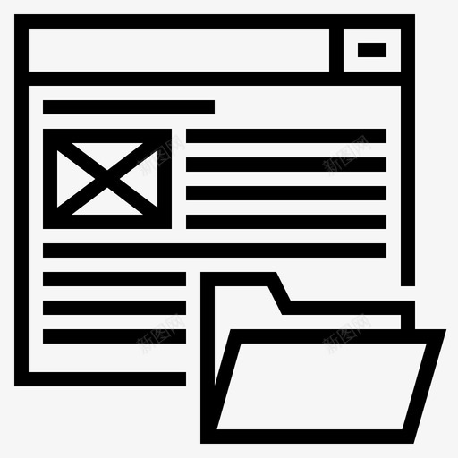 网站档案博客档案在线档案图标svg_新图网 https://ixintu.com 博客档案 在线文档 在线档案 网站档案 网络档案